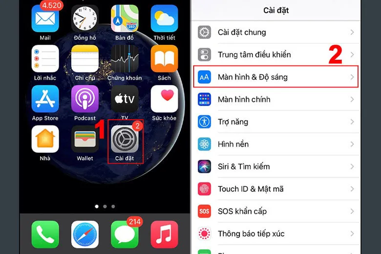 Hướng dẫn cách tắt màn hình iPhone 14 Pro, 14 Pro Max (Always on Display)