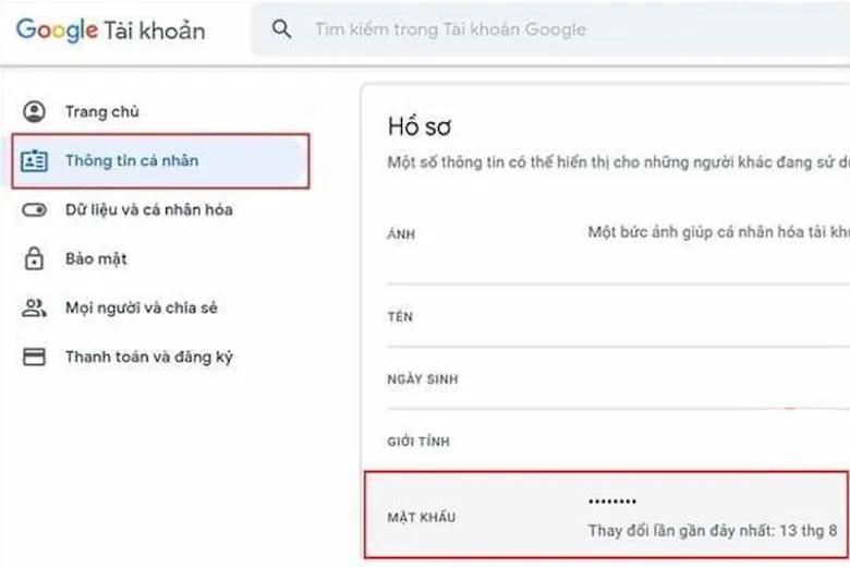 Hướng dẫn cách thay đổi mật khẩu Gmail trên mọi thiết bị [Thành công 100%]