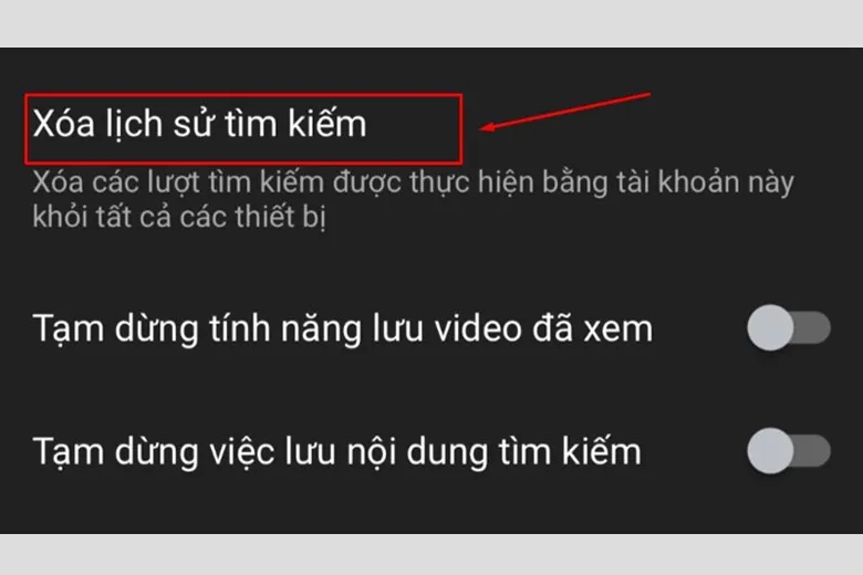 Hướng dẫn cách xóa lịch sử tìm kiếm YouTube trên iPhone, Android, máy tính trong tích tắc