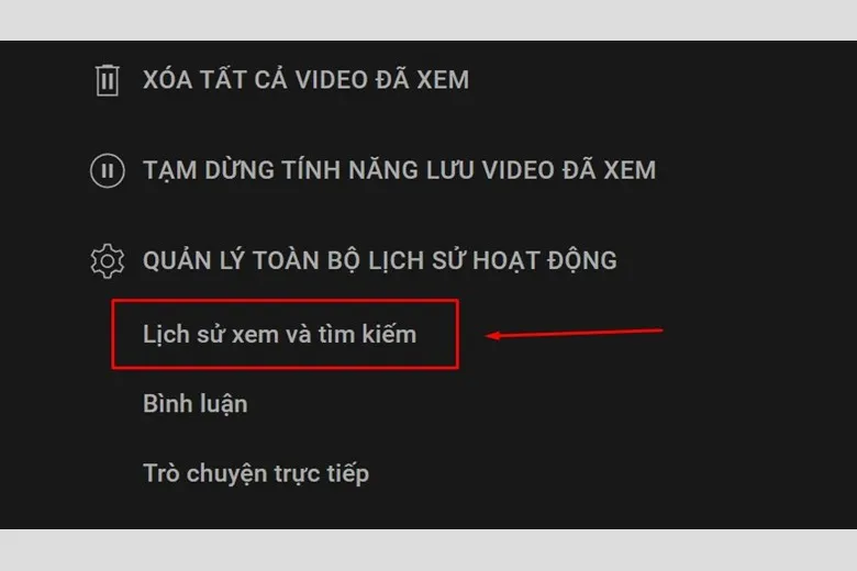 Hướng dẫn cách xóa lịch sử tìm kiếm YouTube trên iPhone, Android, máy tính trong tích tắc