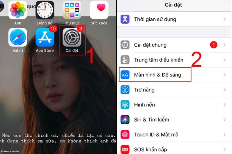 Hướng dẫn chỉnh cỡ chữ iPhone cực đơn giản để dễ đọc chữ hơn