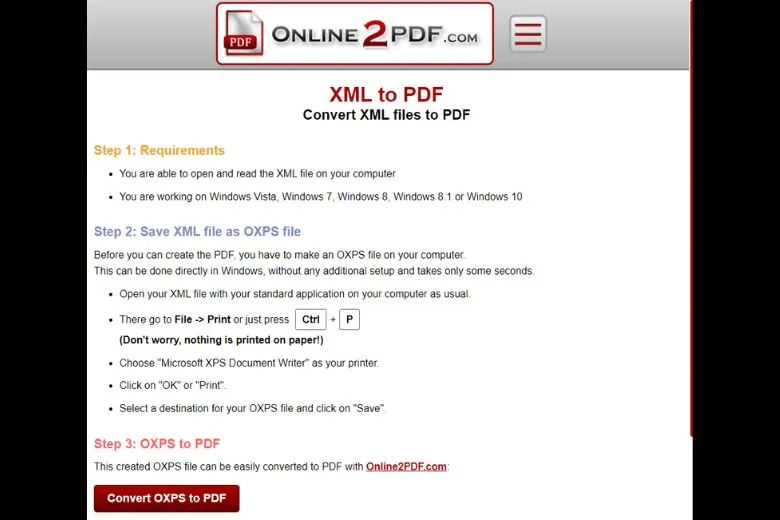 Hướng dẫn chuyển File XML sang PDF hiệu quả ai cũng làm được