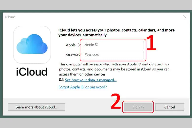 Hướng dẫn đăng nhập và đăng xuất iCloud trên các thiết bị iOS, MacOS