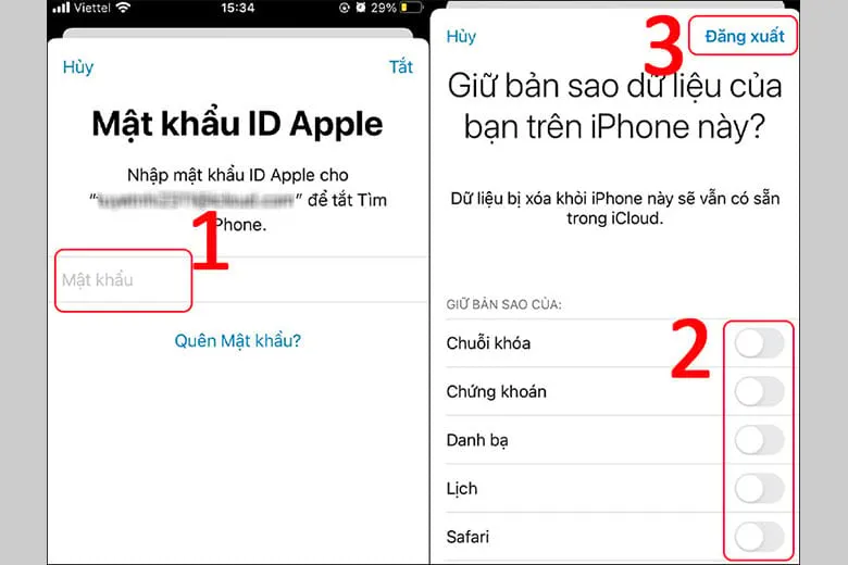 Hướng dẫn đăng nhập và đăng xuất iCloud trên các thiết bị iOS, MacOS