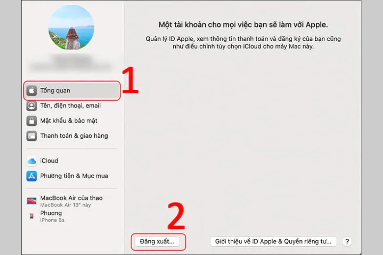 Hướng dẫn đăng nhập và đăng xuất iCloud trên các thiết bị iOS, MacOS