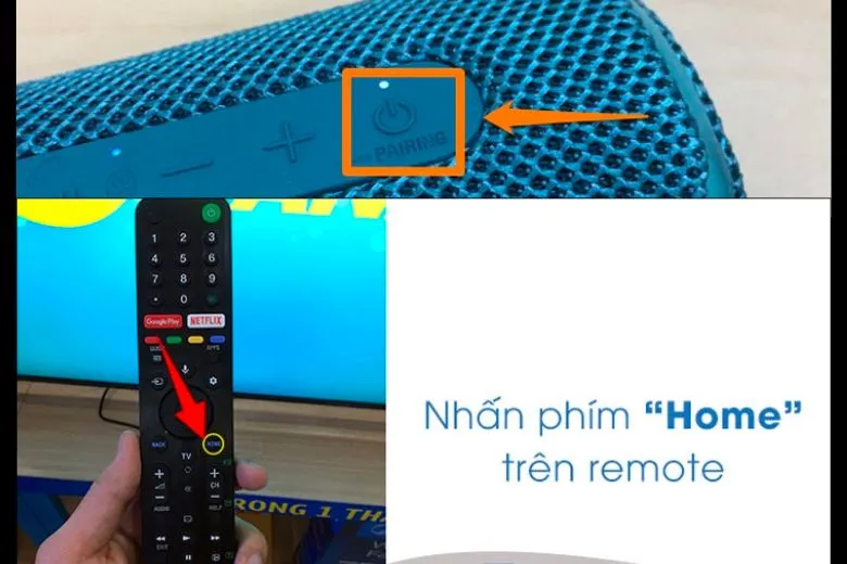 Hướng dẫn kết nối Bluetooth với loa Sony trên điện thoại, laptop, Smart TV