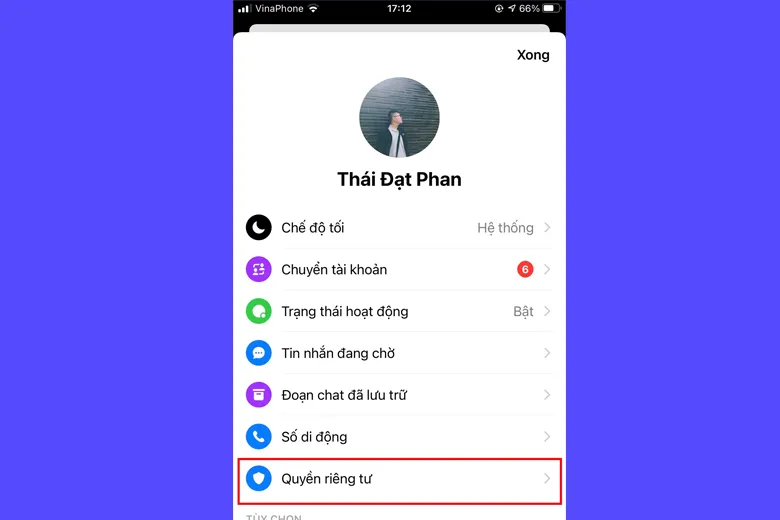 Hướng dẫn khóa Messenger trên iPhone bằng Touch ID hoặc Face ID trong một nốt nhạc