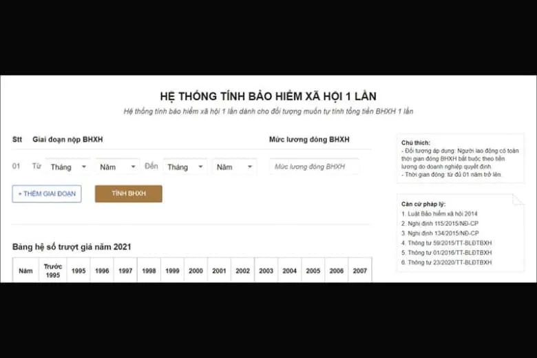 Hướng dẫn tính BHXH 1 lần trên VssID Online đơn giản, nhanh chóng