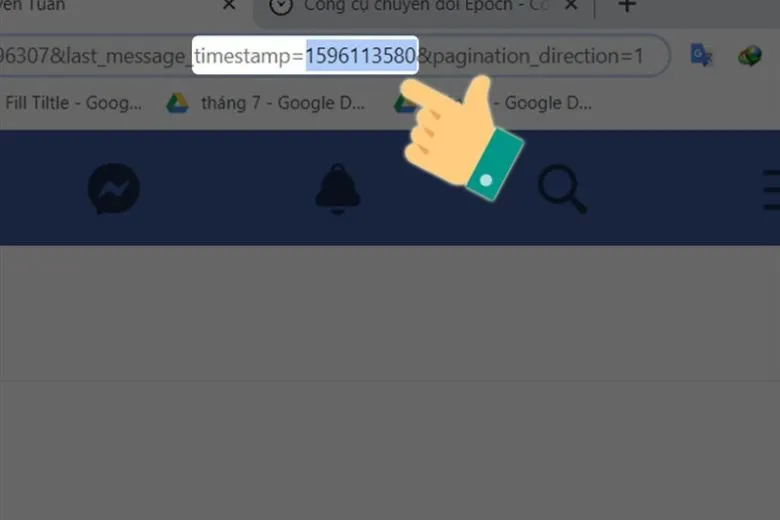 Hướng dẫn xem tin nhắn đầu tiên trên Messenger khi mới tạo Facebook