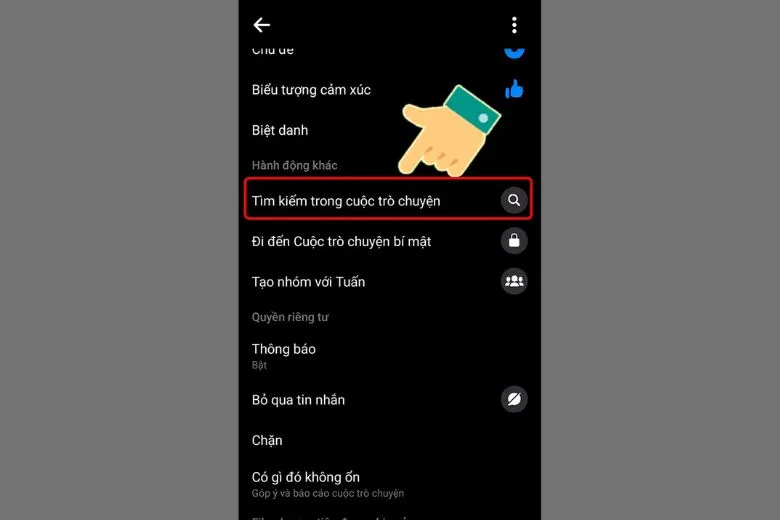 Hướng dẫn xem tin nhắn đầu tiên trên Messenger khi mới tạo Facebook