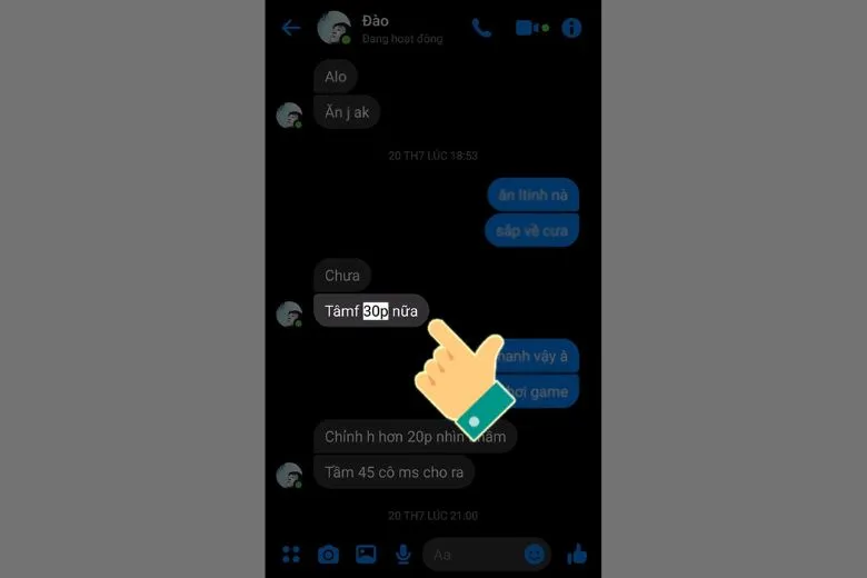 Hướng dẫn xem tin nhắn đầu tiên trên Messenger khi mới tạo Facebook