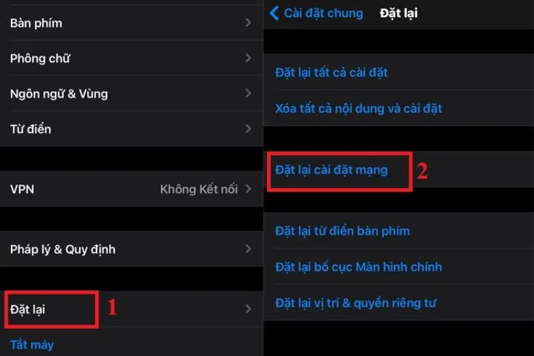 Lỗi không có dịch vụ trên iPhone: Nguyên nhân và 10 cách khắc phục