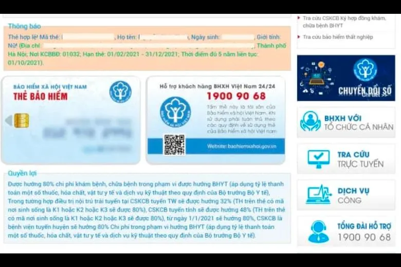 Những cách tra cứu hạn sử dụng thẻ bảo hiểm y tế (BHYT) Online tại nhà