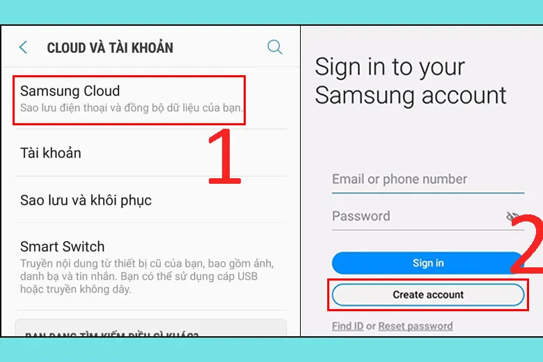 Samsung Account là gì? Cách tạo, xóa, đổi mật khẩu Samsung Account