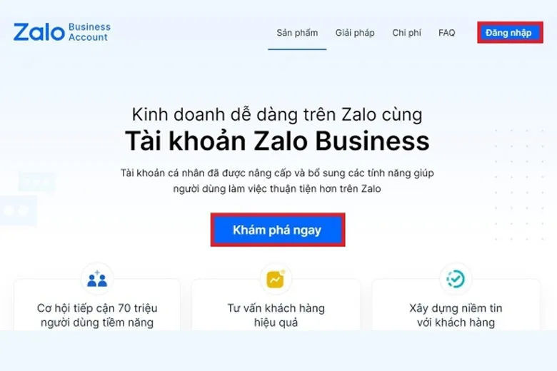 Tài khoản Business Zalo là gì? Cách đăng ký Zalo Business Account