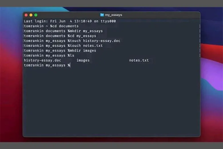 Terminal macOS: Khái niệm, cách mở, những câu lệnh cơ bản