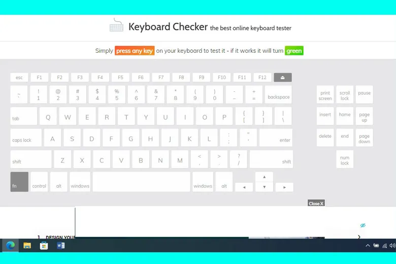Test bàn phím online đơn giản với 8 web test keyboard laptop, máy tính tốt nhất 2022