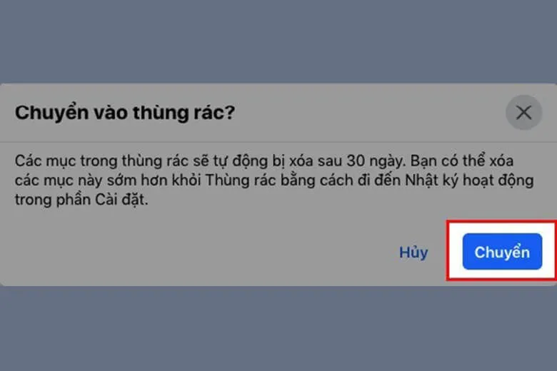 Thùng rác trên Facebook nằm ở đâu? Hướng dẫn 4 cách vào thùng rác Facebook nhanh chóng nhất