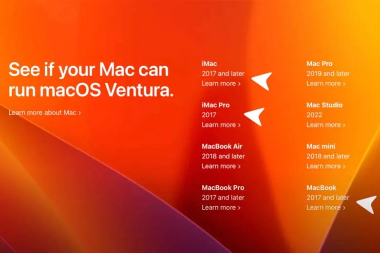 Tìm hiểu 12+ tính năng mới trên MacOS Ventura (MacOS 13)