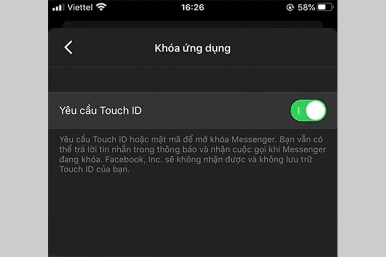 Tổng hợp 6 cách cài đặt mật khẩu Messenger trên điện thoại iPhone và Android để tăng cường bảo mật