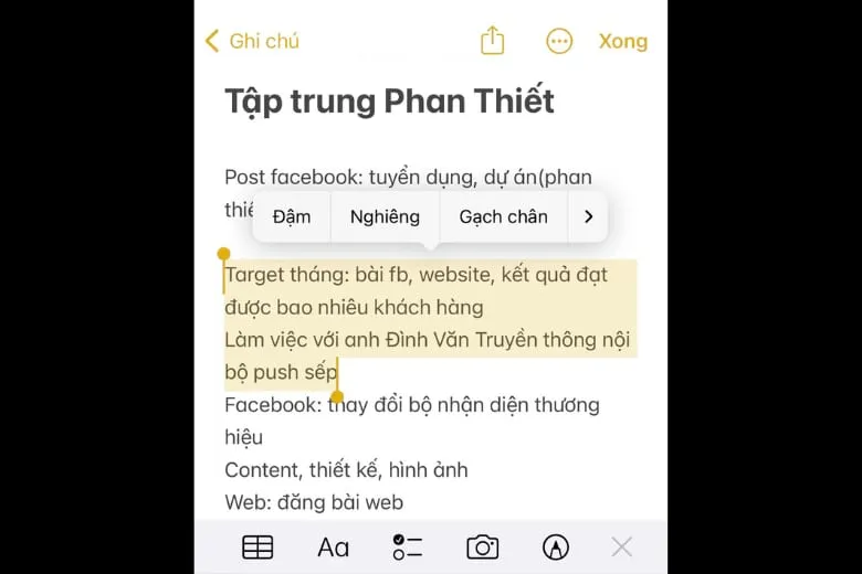 Tổng hợp cách sử dụng ghi chú trên iPhone mang lại hiệu quả cao