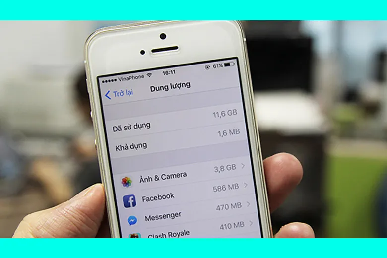 Top 12+ cách giải phóng dung lượng iPhone nhanh chóng hiệu quả nhất