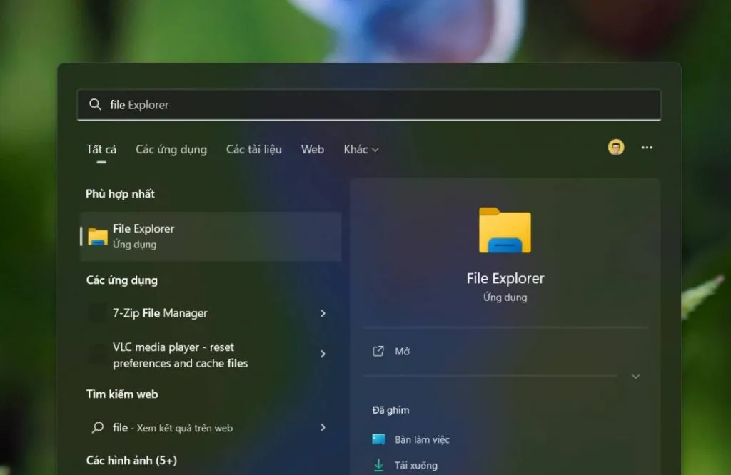 Top 5+ cách kích hoạt File Explorer trên Windows 11