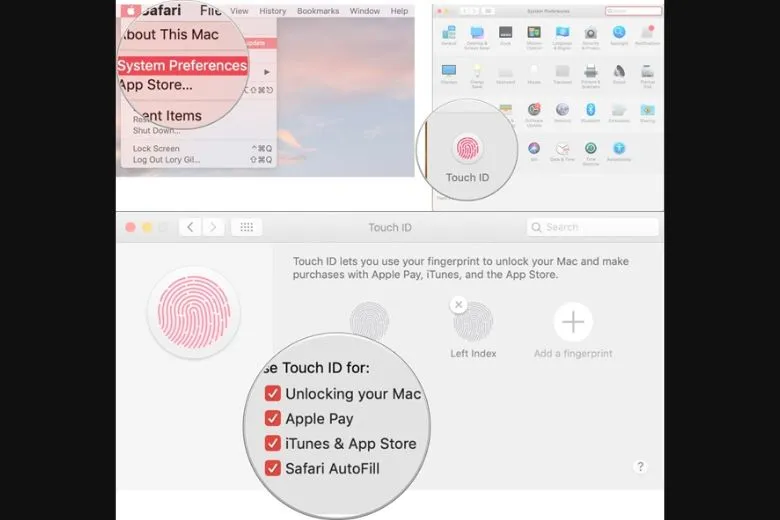 Touch ID trên MacBook là gì? Hướng dẫn cách cài đặt và sử dụng Touch ID trên MacBook