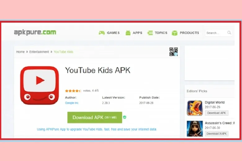 Youtube Kids là gì? Tính năng, cách cài đặt và sử dụng phiên bản Youtube dành cho trẻ em